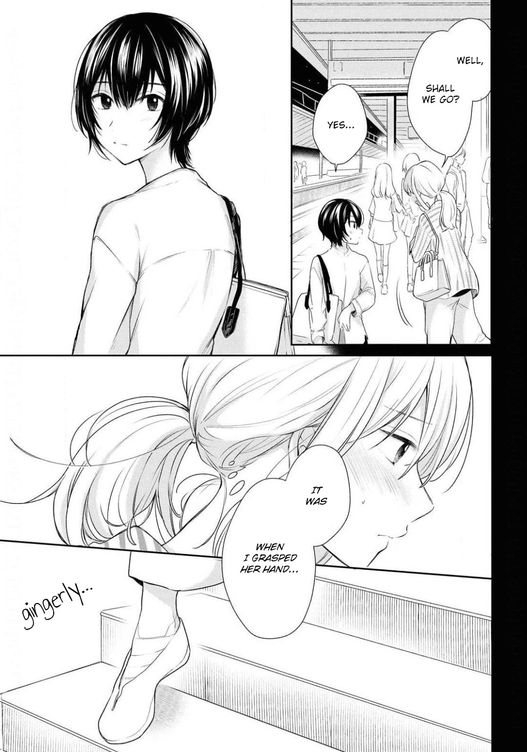 Crescent Moon and Doughnuts Chapter 9 page 25 - Chapter 9: Letting Go and Holding On