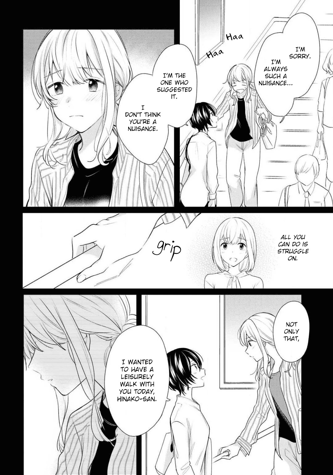 Crescent Moon and Doughnuts Chapter 9 page 26 - Chapter 9: Letting Go and Holding On