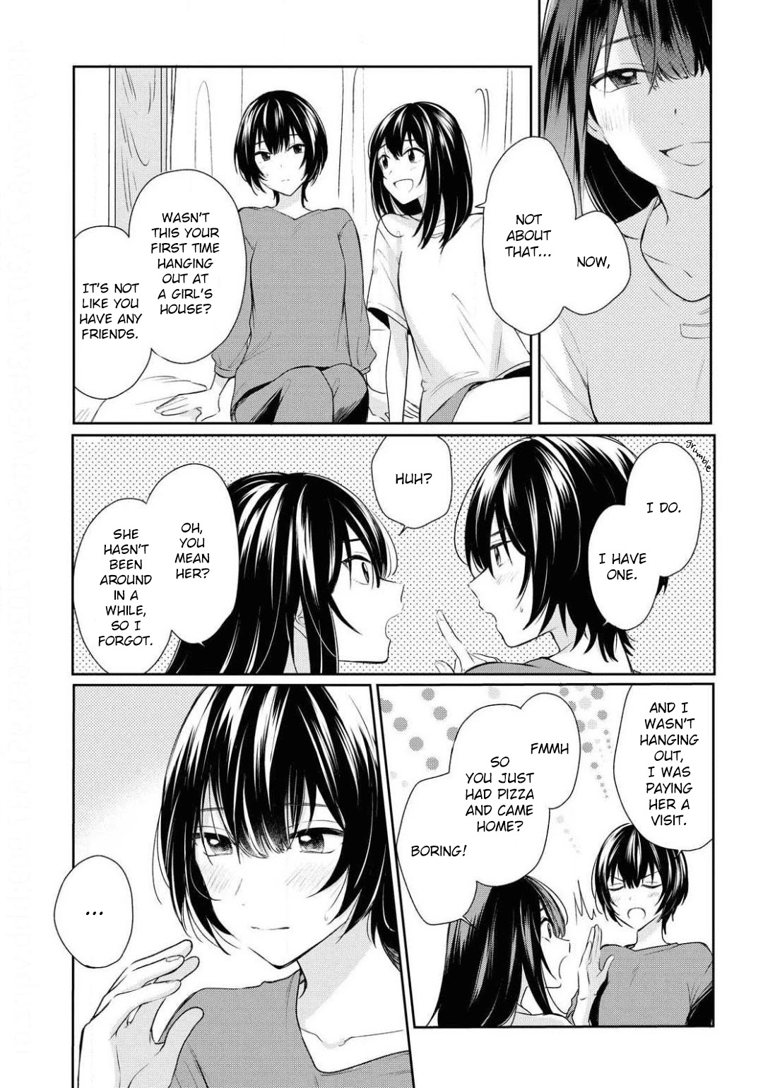 Crescent Moon and Doughnuts Chapter 9 page 3 - Chapter 9: Letting Go and Holding On
