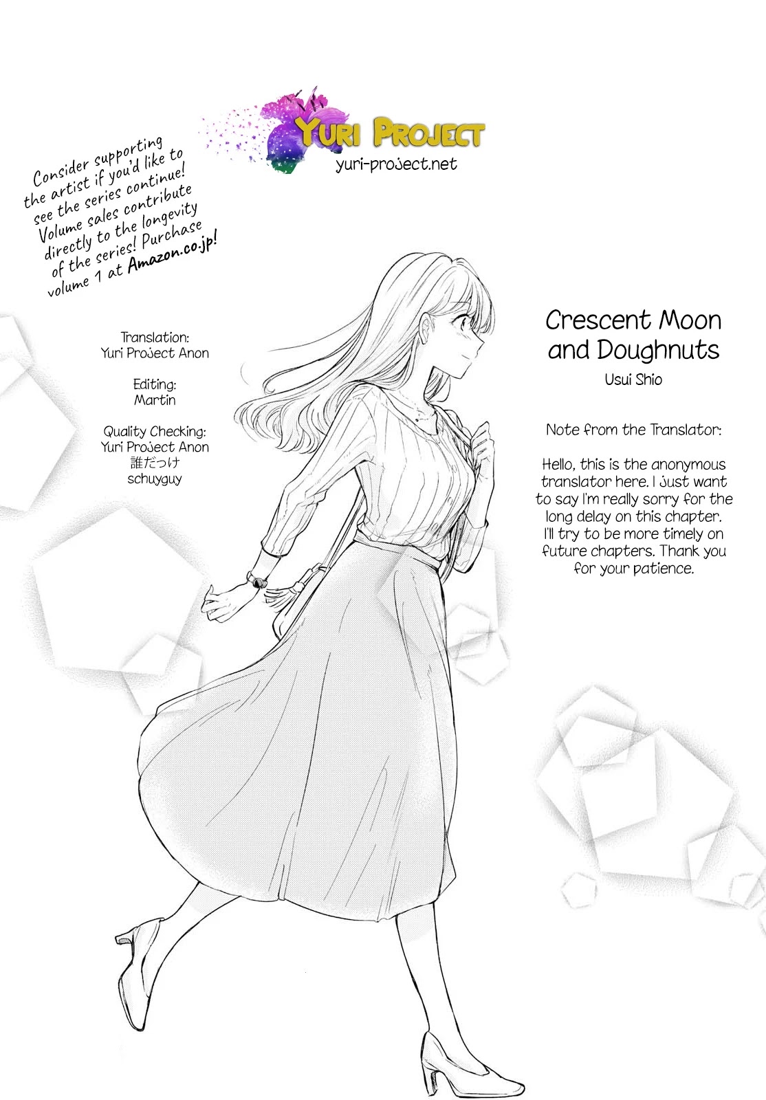 Crescent Moon and Doughnuts Chapter 9 page 33 - Chapter 9: Letting Go and Holding On