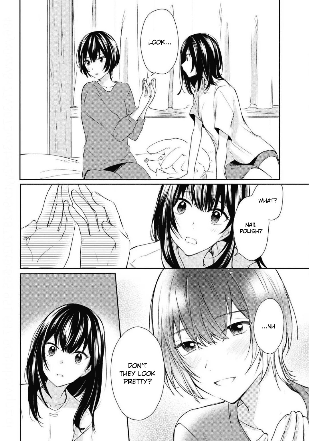 Crescent Moon and Doughnuts Chapter 9 page 4 - Chapter 9: Letting Go and Holding On