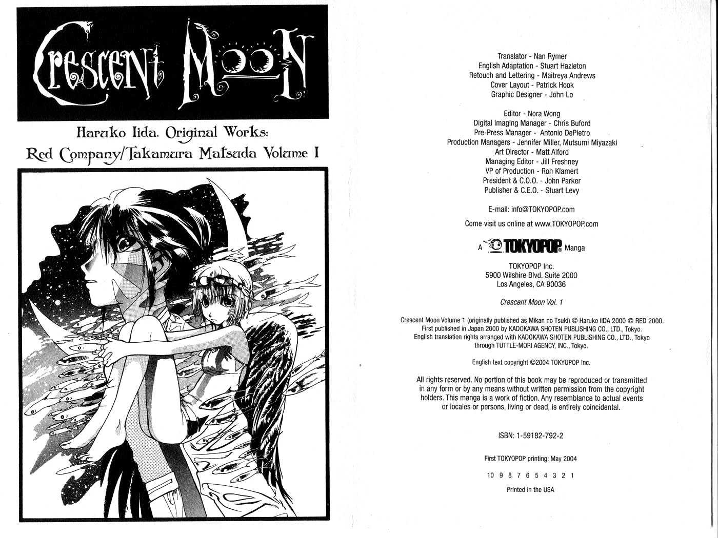Crescent Moon Chapter 1.0 page 3 - Vol.1 Chapter 0 : Prologue