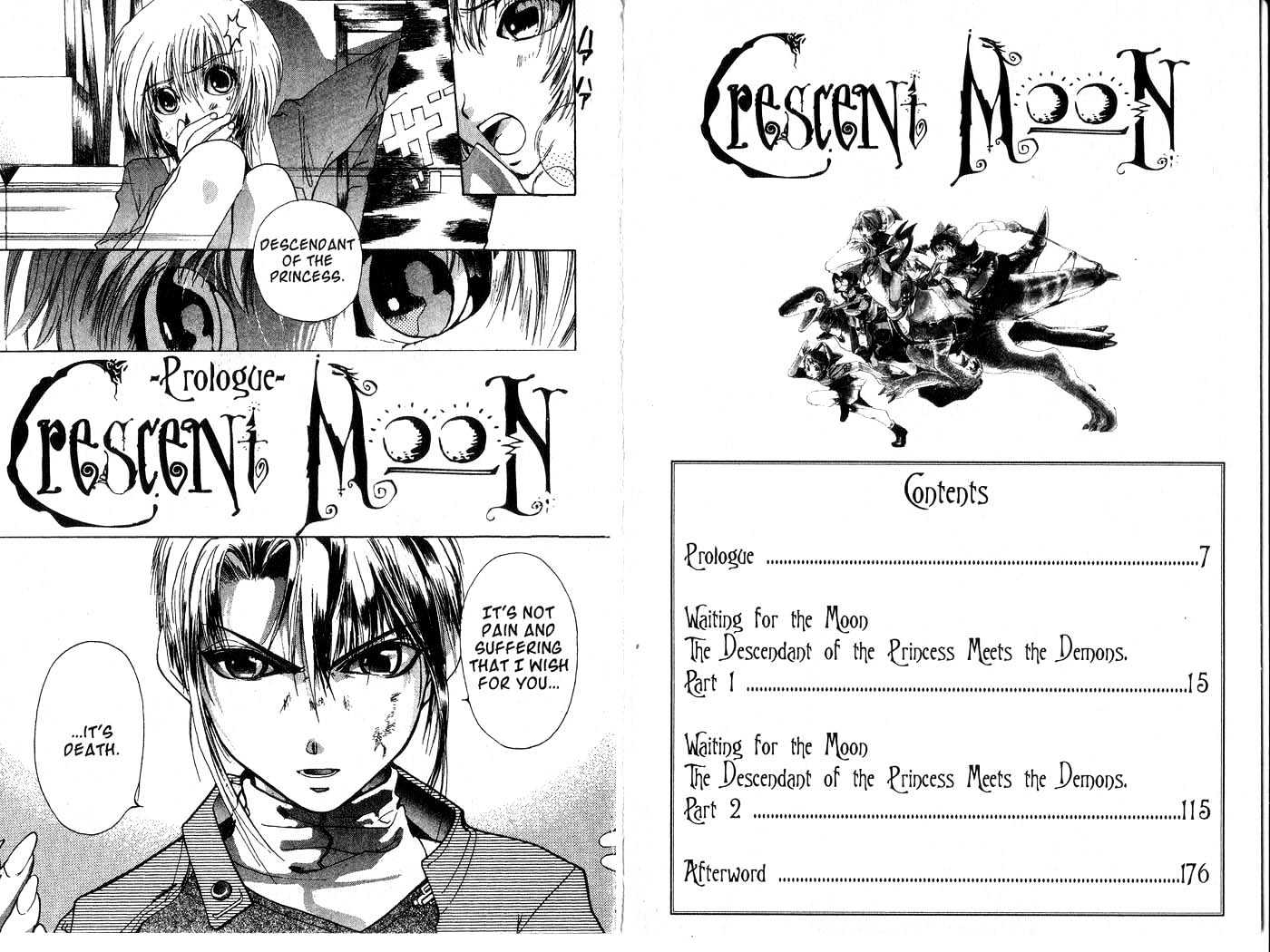 Crescent Moon Chapter 1.0 page 4 - Vol.1 Chapter 0 : Prologue