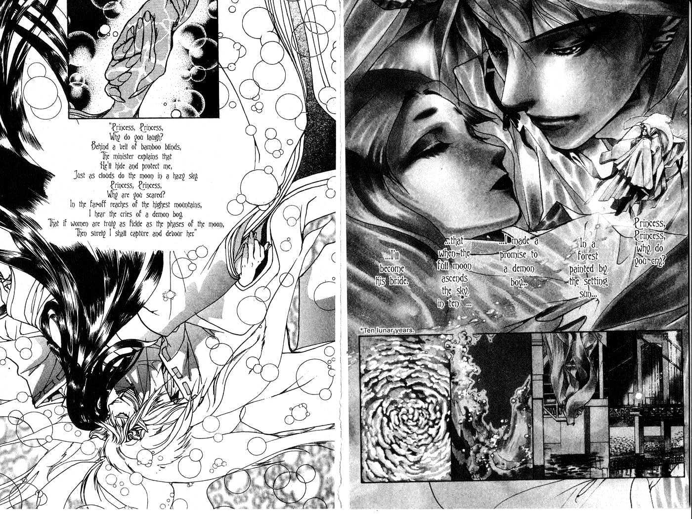 Crescent Moon Chapter 1.1 page 2 - Vol.1 Chapter 1 : 1 Waiting for the Moon: The Descendant of the Princess Meets the...