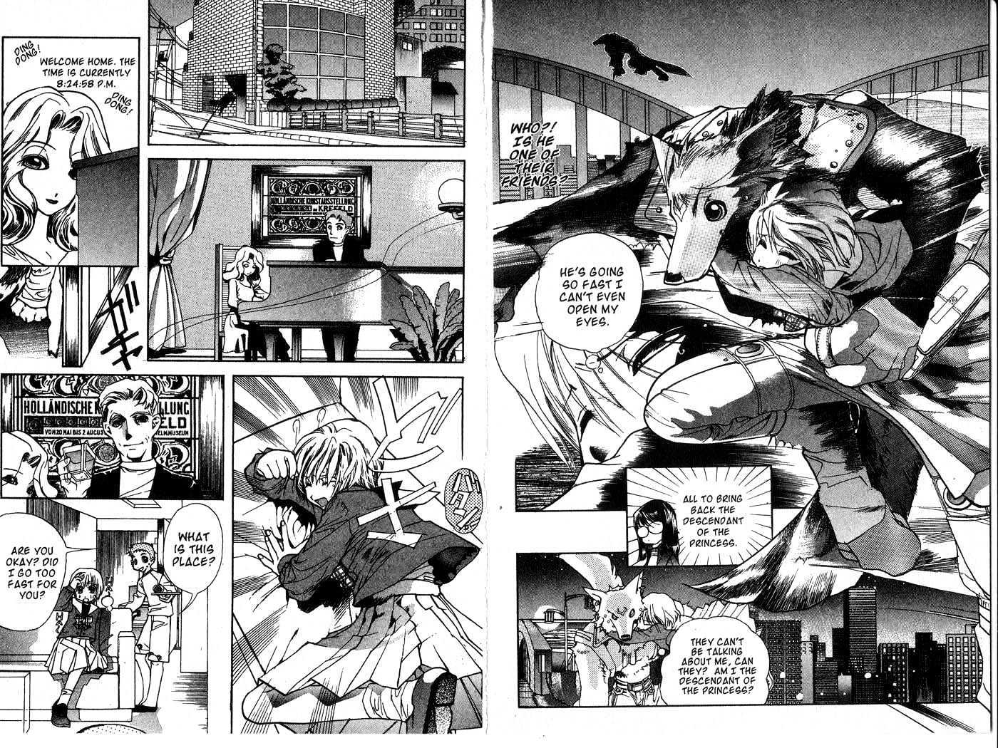 Crescent Moon Chapter 1.1 page 23 - Vol.1 Chapter 1 : 1 Waiting for the Moon: The Descendant of the Princess Meets the...