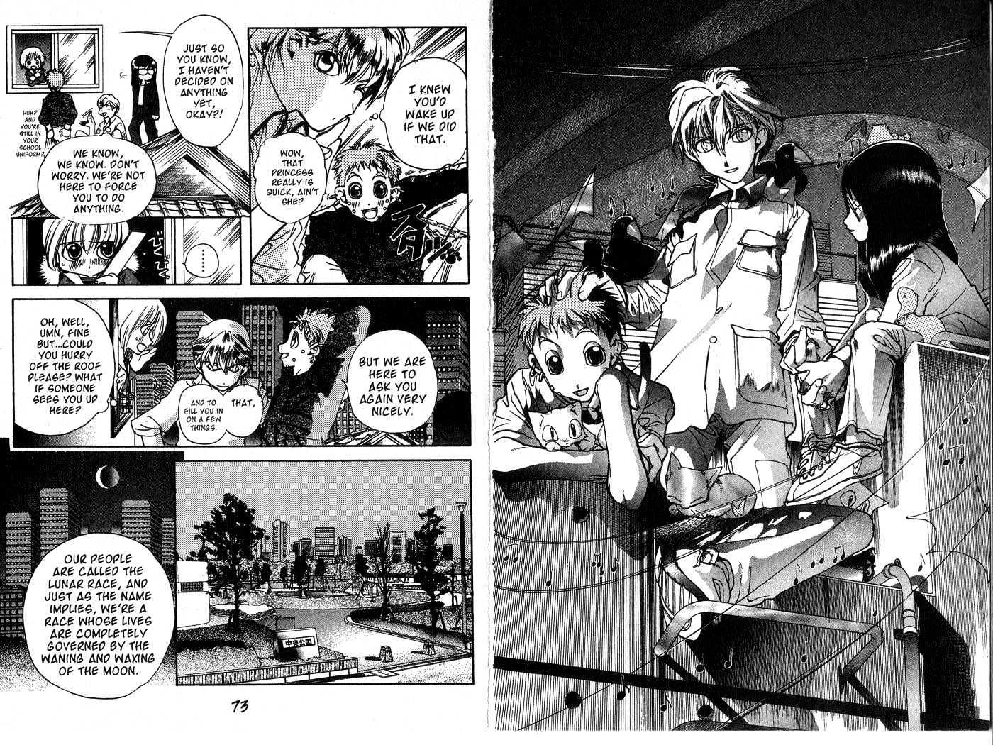 Crescent Moon Chapter 1.1 page 29 - Vol.1 Chapter 1 : 1 Waiting for the Moon: The Descendant of the Princess Meets the...