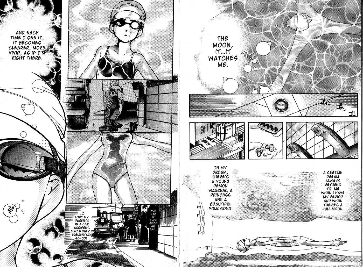 Crescent Moon Chapter 1.1 page 3 - Vol.1 Chapter 1 : 1 Waiting for the Moon: The Descendant of the Princess Meets the...