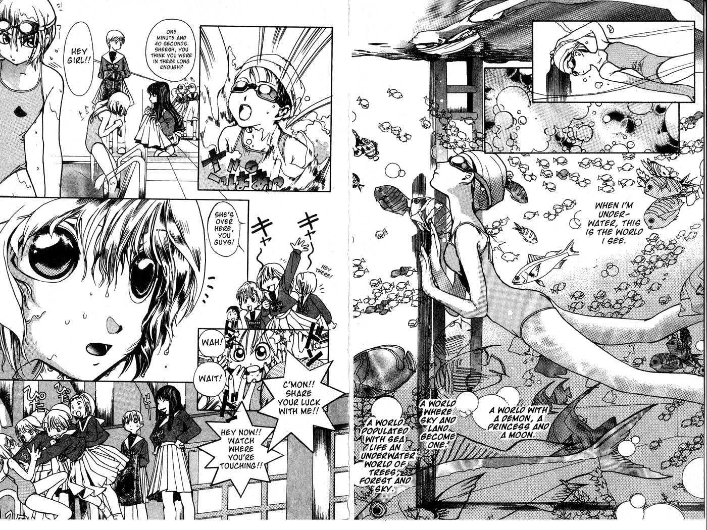 Crescent Moon Chapter 1.1 page 4 - Vol.1 Chapter 1 : 1 Waiting for the Moon: The Descendant of the Princess Meets the...