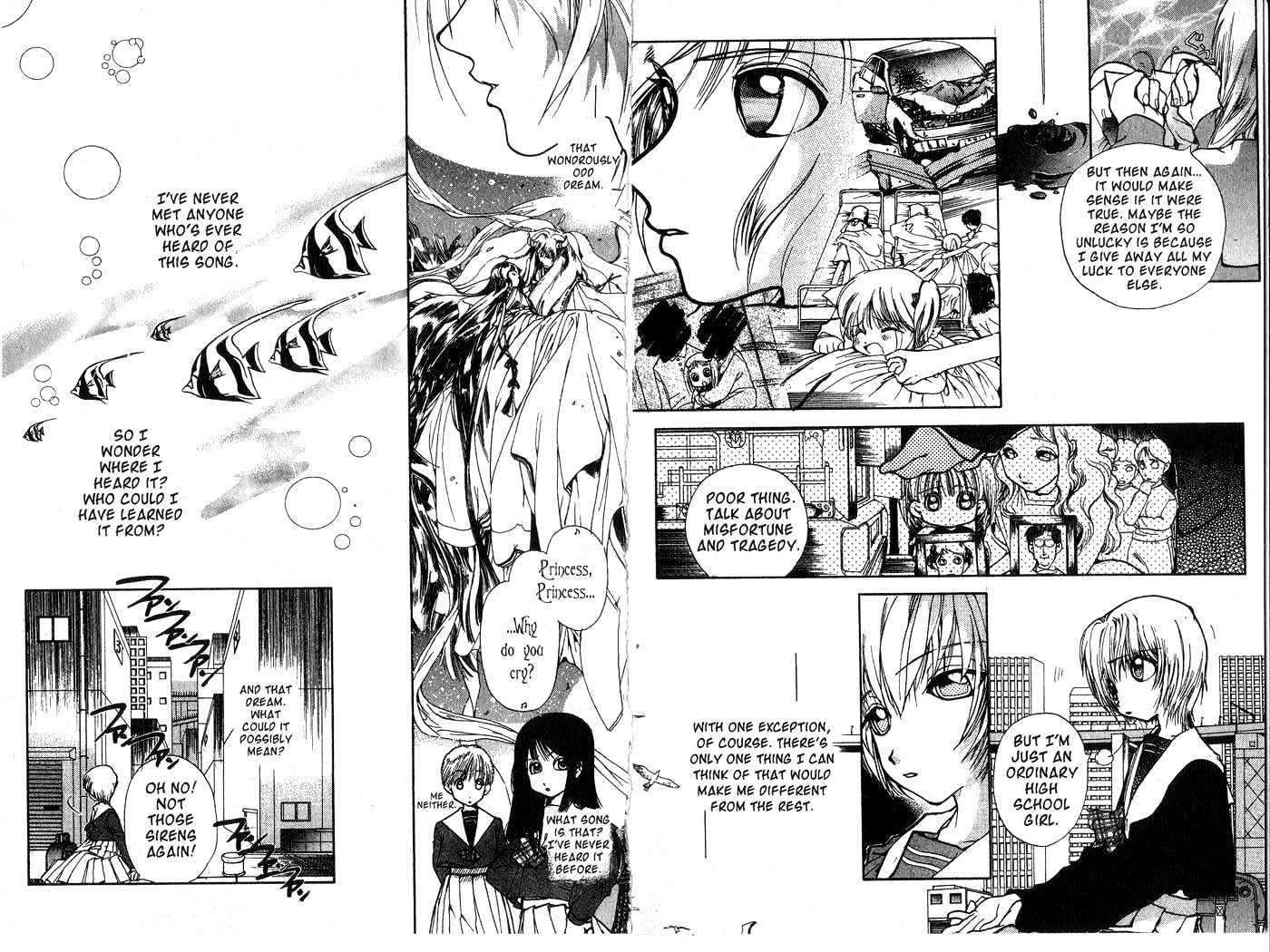 Crescent Moon Chapter 1.1 page 8 - Vol.1 Chapter 1 : 1 Waiting for the Moon: The Descendant of the Princess Meets the...