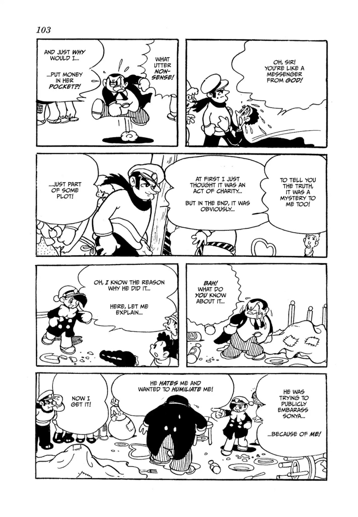 Crime and Punishment (Tezuka Osamu) Chapter 1 page 103 - Chapter 1: Crime and Punishment
