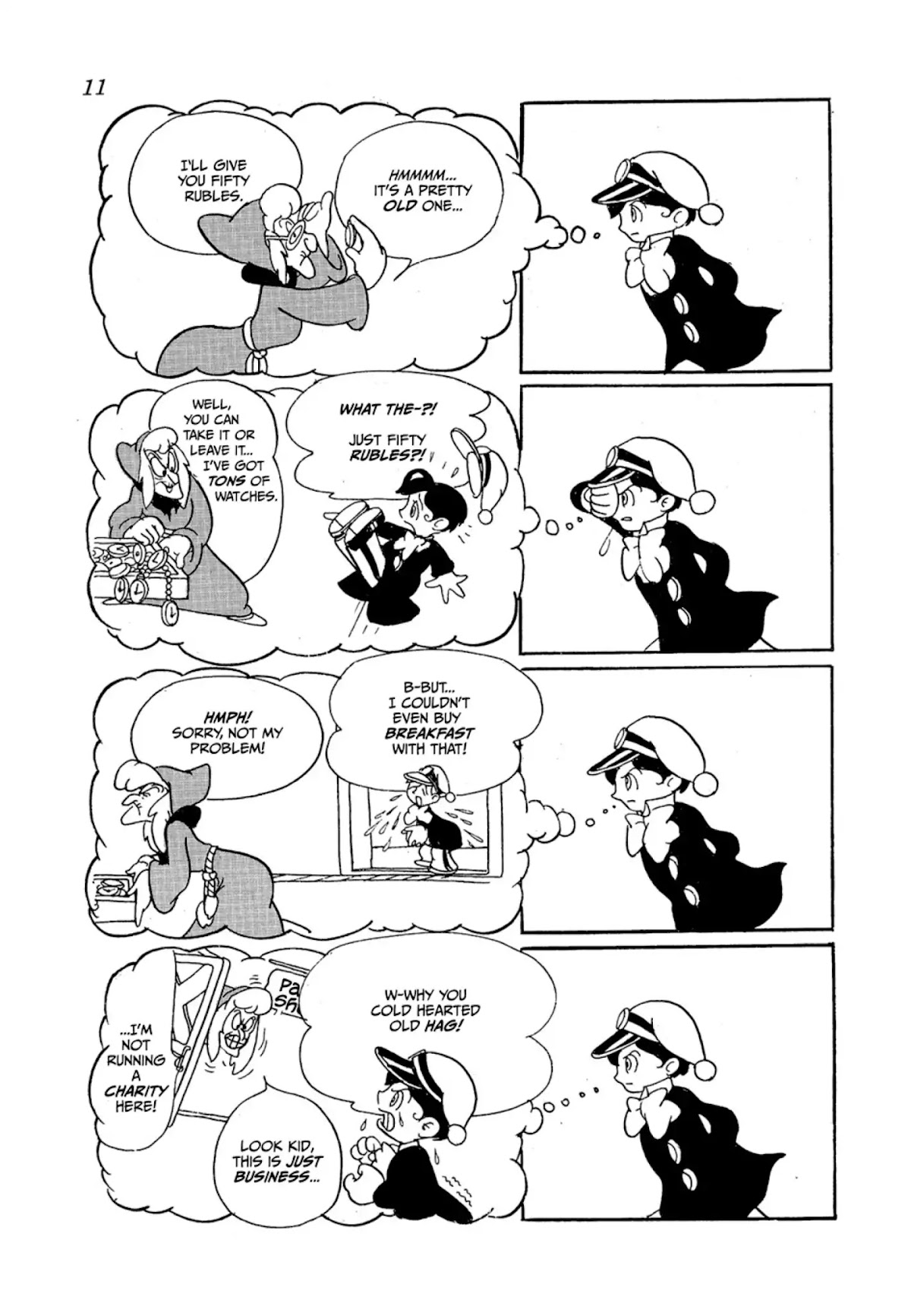 Crime and Punishment (Tezuka Osamu) Chapter 1 page 11 - Chapter 1: Crime and Punishment