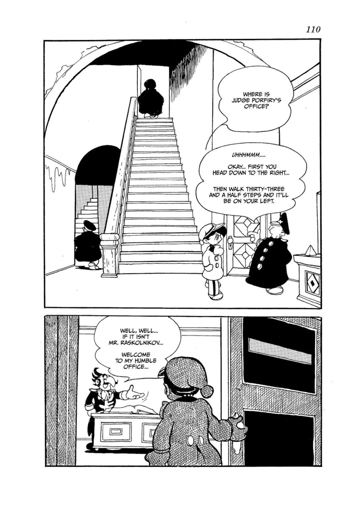 Crime and Punishment (Tezuka Osamu) Chapter 1 page 110 - Chapter 1: Crime and Punishment