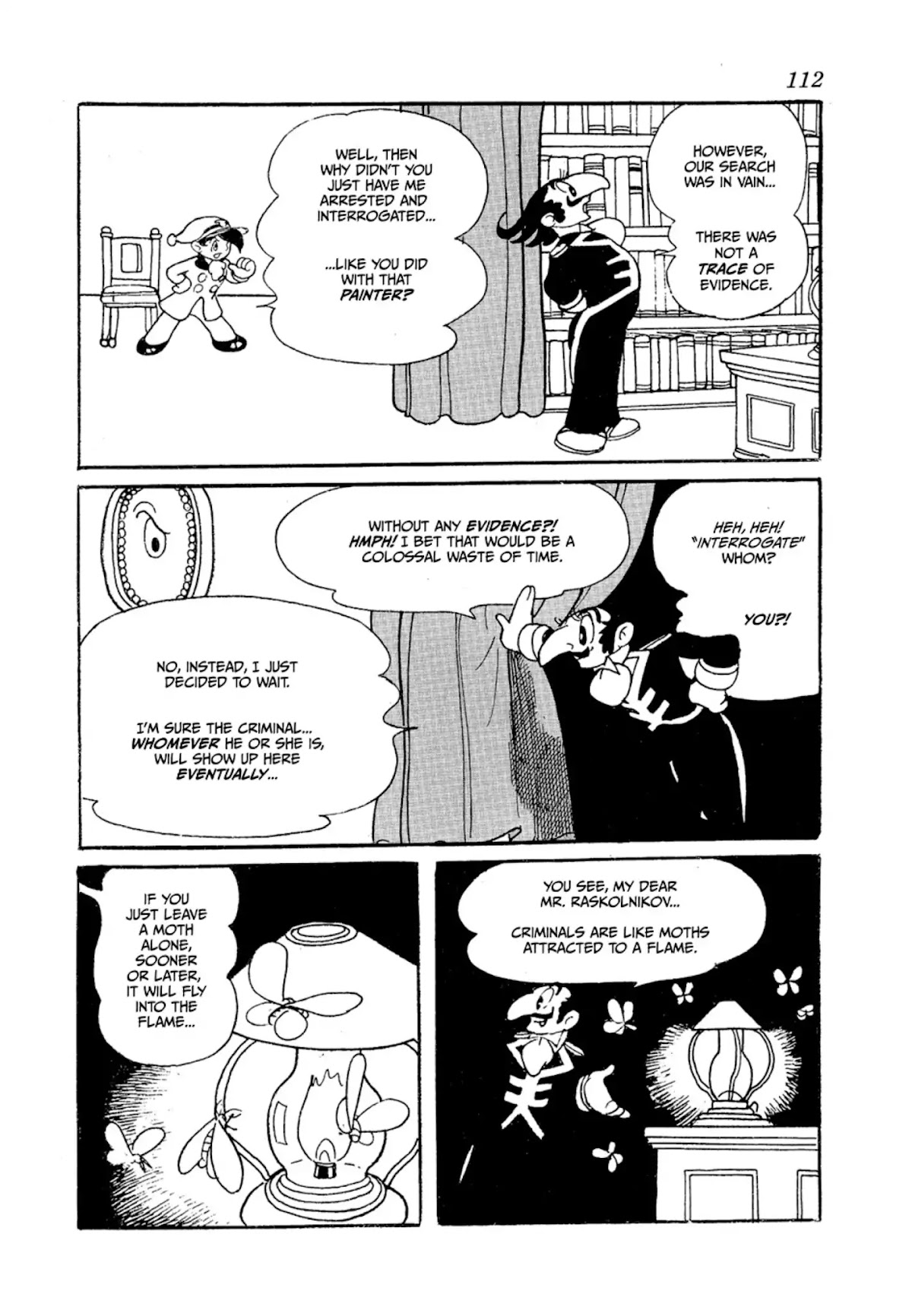 Crime and Punishment (Tezuka Osamu) Chapter 1 page 112 - Chapter 1: Crime and Punishment