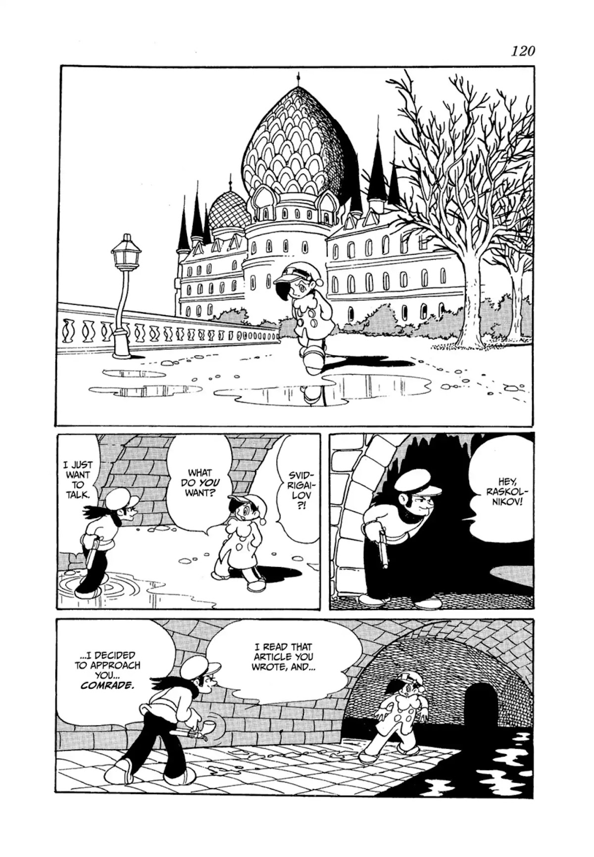 Crime and Punishment (Tezuka Osamu) Chapter 1 page 120 - Chapter 1: Crime and Punishment
