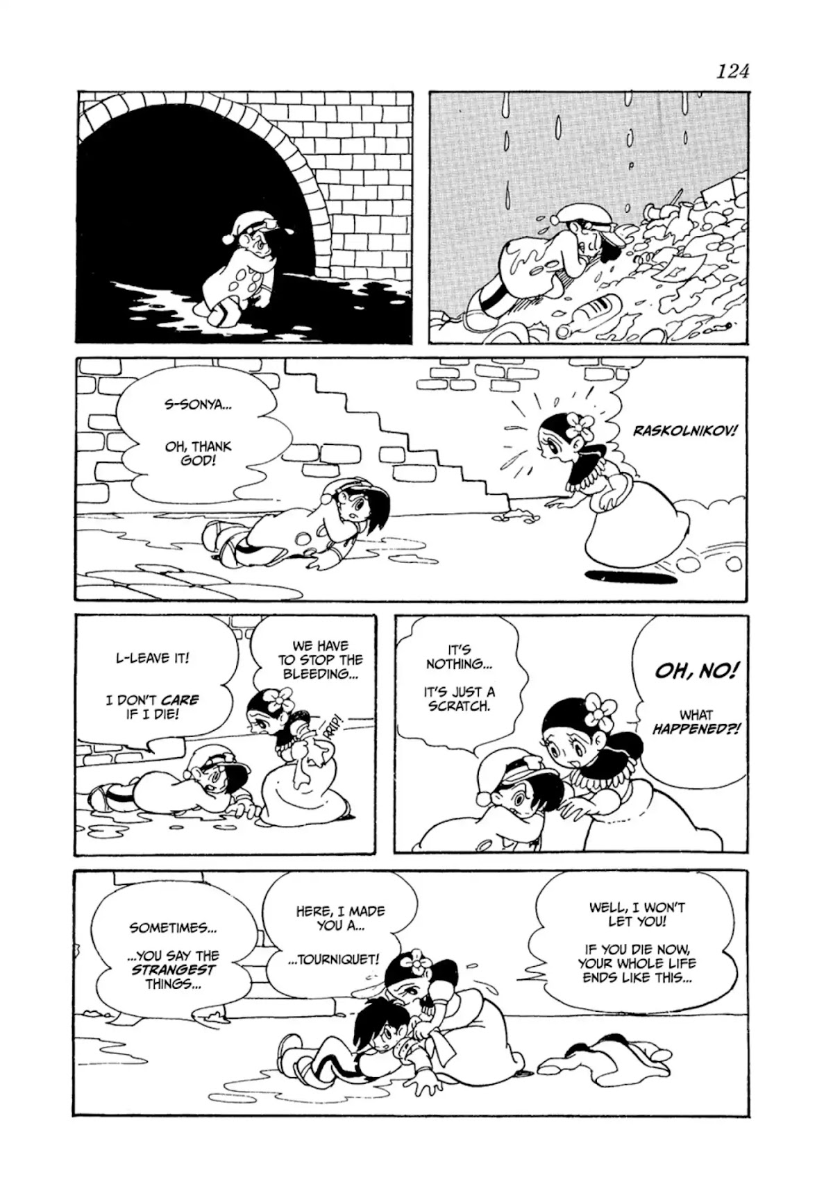 Crime and Punishment (Tezuka Osamu) Chapter 1 page 124 - Chapter 1: Crime and Punishment