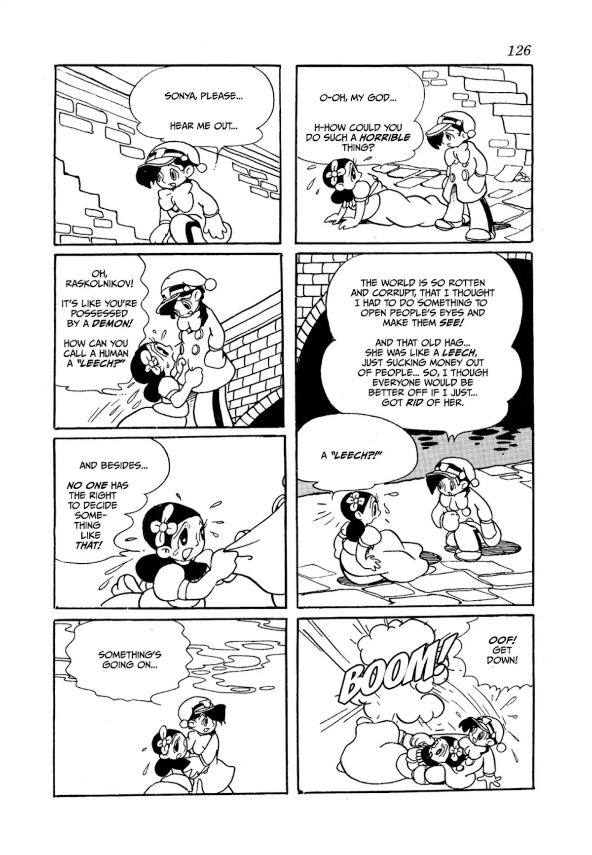 Crime and Punishment (Tezuka Osamu) Chapter 1 page 126 - Chapter 1: Crime and Punishment