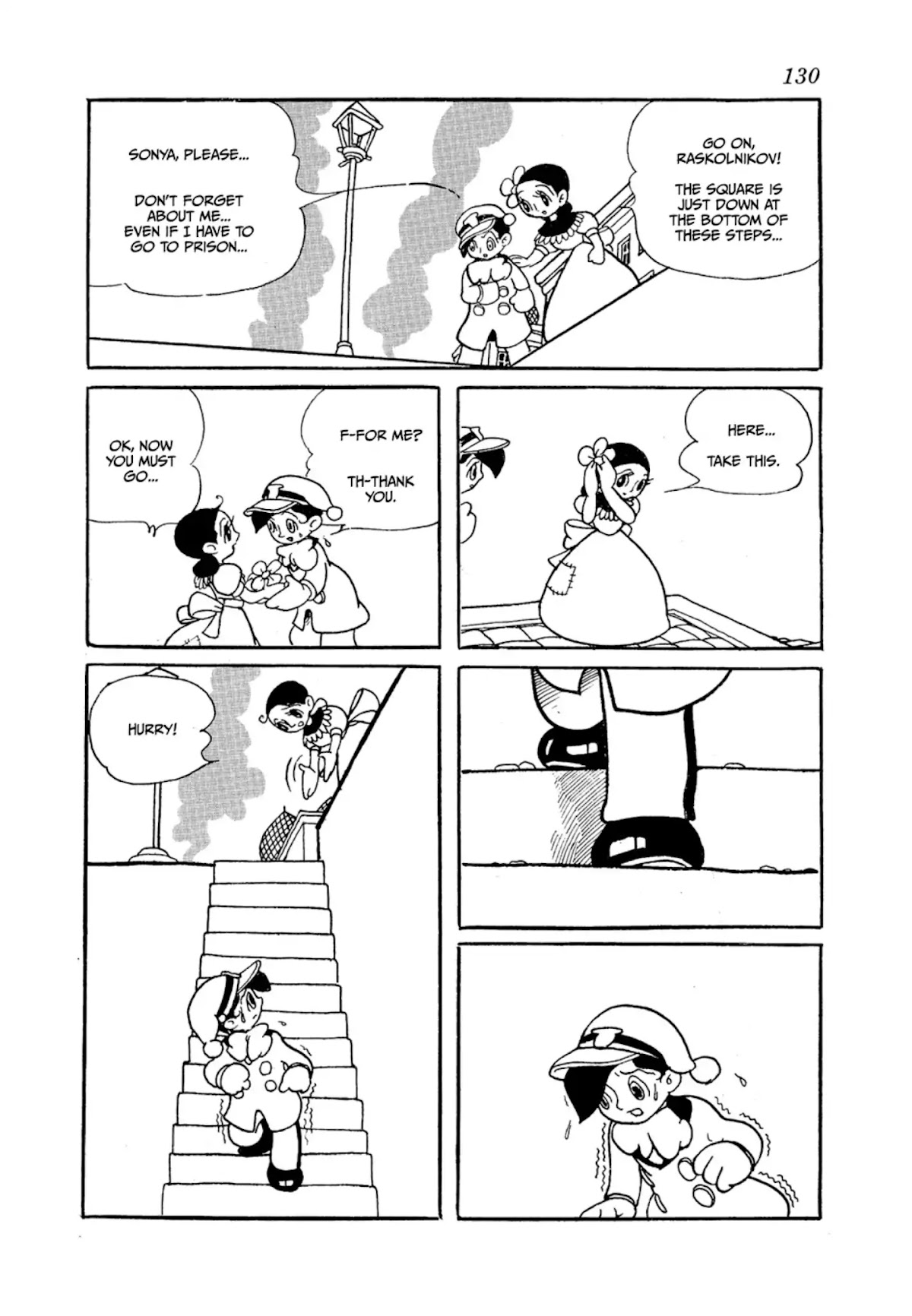 Crime and Punishment (Tezuka Osamu) Chapter 1 page 130 - Chapter 1: Crime and Punishment