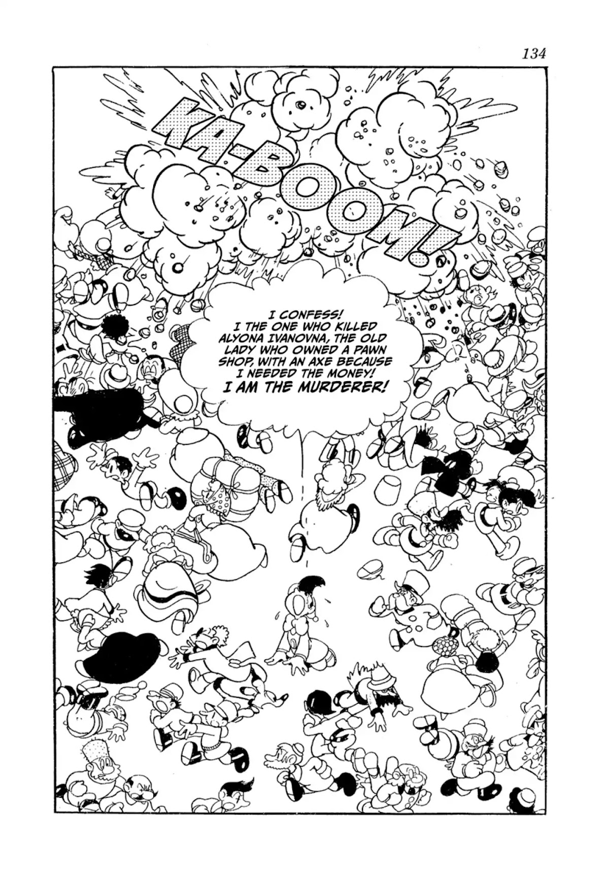 Crime and Punishment (Tezuka Osamu) Chapter 1 page 133 - Chapter 1: Crime and Punishment