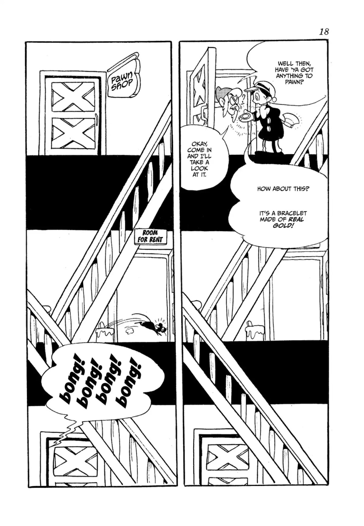 Crime and Punishment (Tezuka Osamu) Chapter 1 page 18 - Chapter 1: Crime and Punishment
