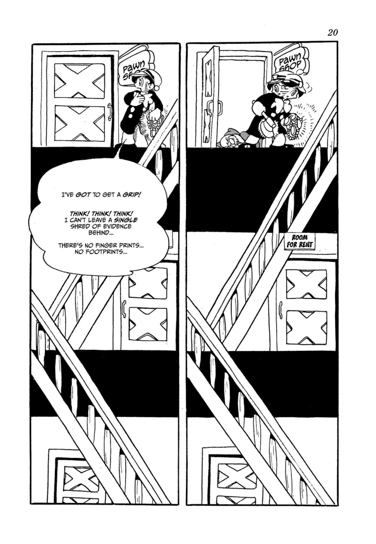 Crime and Punishment (Tezuka Osamu) Chapter 1 page 20 - Chapter 1: Crime and Punishment