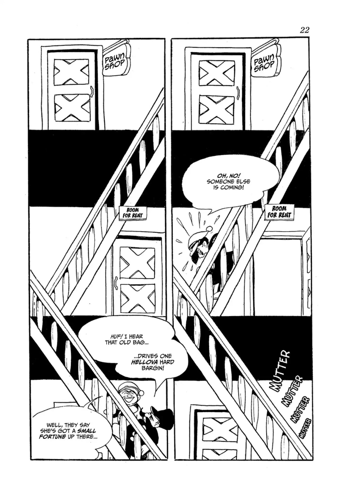 Crime and Punishment (Tezuka Osamu) Chapter 1 page 22 - Chapter 1: Crime and Punishment