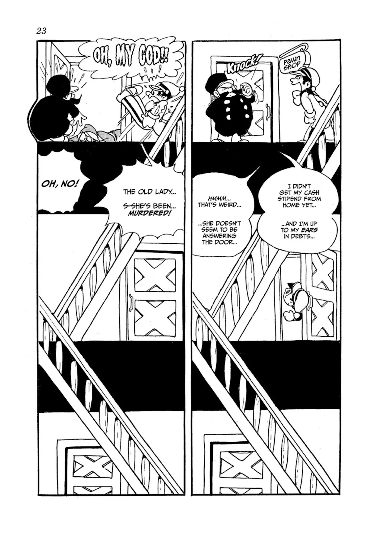 Crime and Punishment (Tezuka Osamu) Chapter 1 page 23 - Chapter 1: Crime and Punishment