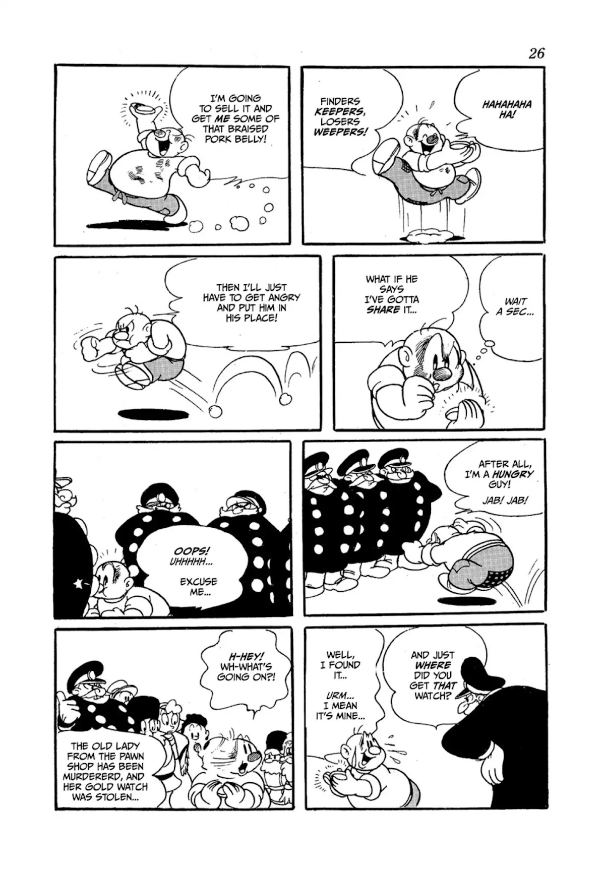 Crime and Punishment (Tezuka Osamu) Chapter 1 page 26 - Chapter 1: Crime and Punishment