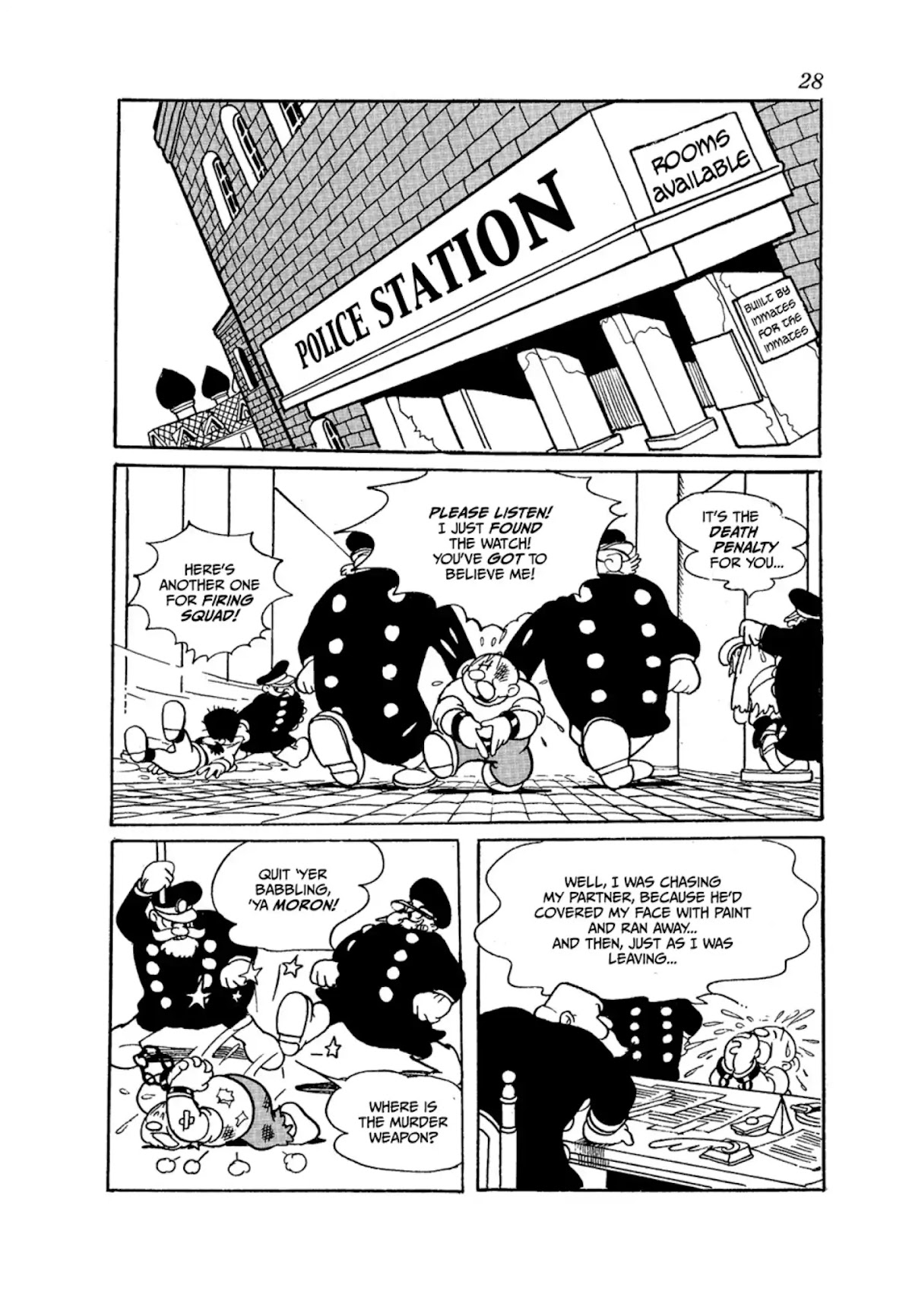 Crime and Punishment (Tezuka Osamu) Chapter 1 page 28 - Chapter 1: Crime and Punishment