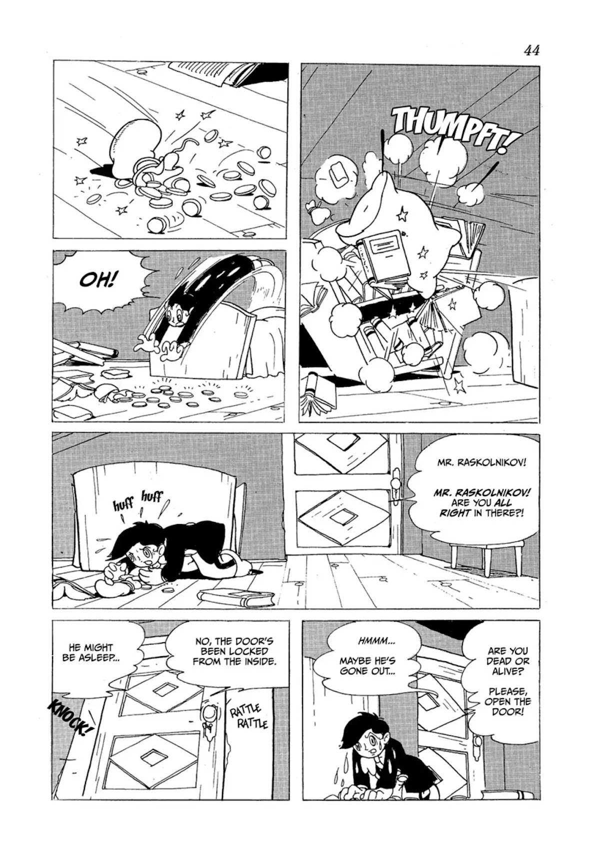 Crime and Punishment (Tezuka Osamu) Chapter 1 page 44 - Chapter 1: Crime and Punishment
