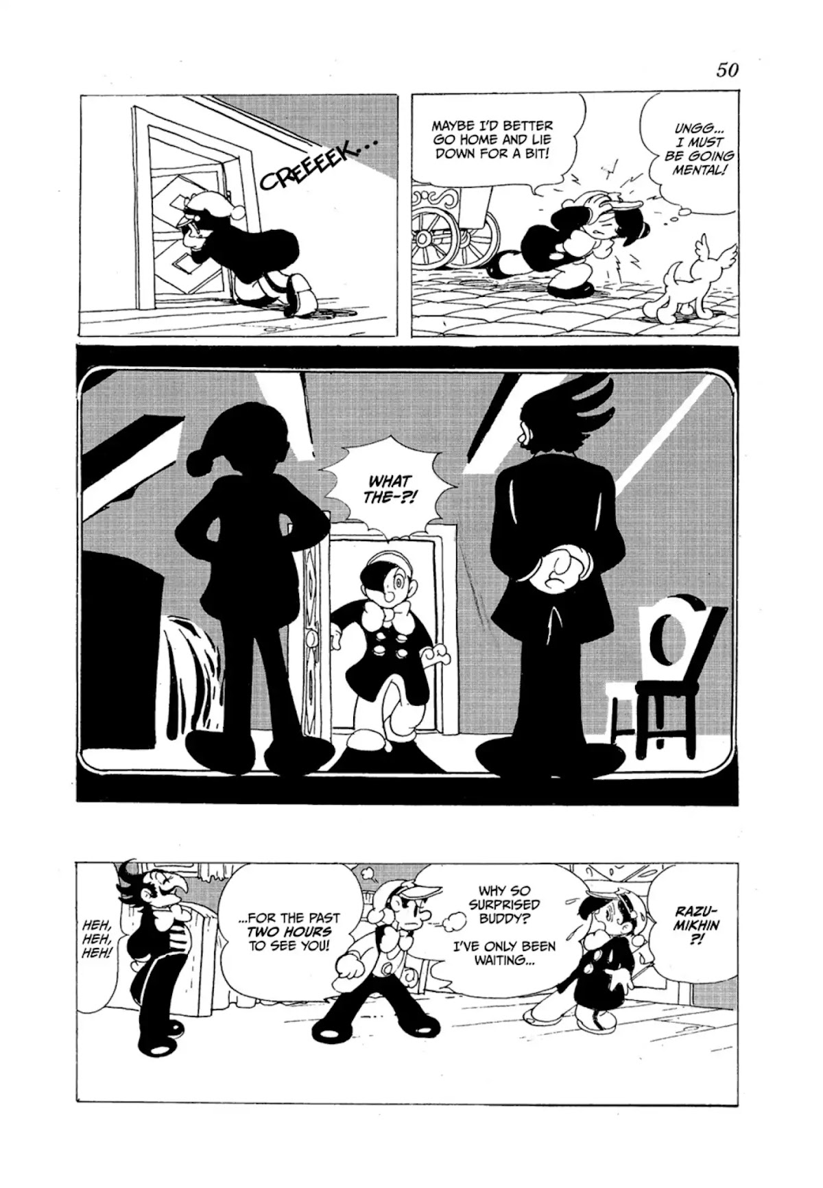 Crime and Punishment (Tezuka Osamu) Chapter 1 page 50 - Chapter 1: Crime and Punishment