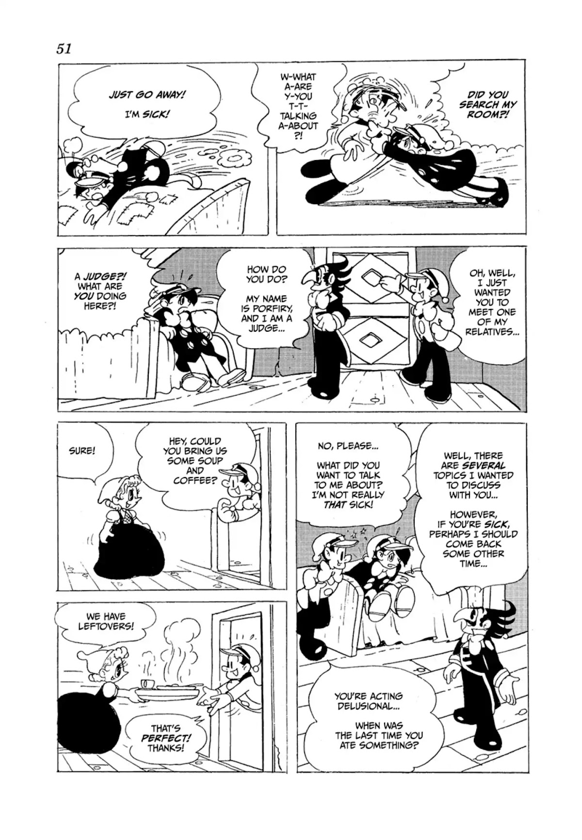 Crime and Punishment (Tezuka Osamu) Chapter 1 page 51 - Chapter 1: Crime and Punishment