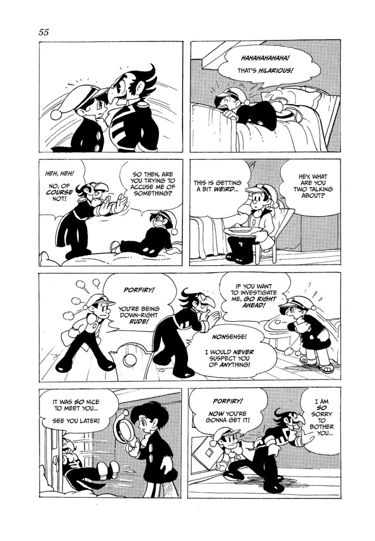 Crime and Punishment (Tezuka Osamu) Chapter 1 page 55 - Chapter 1: Crime and Punishment