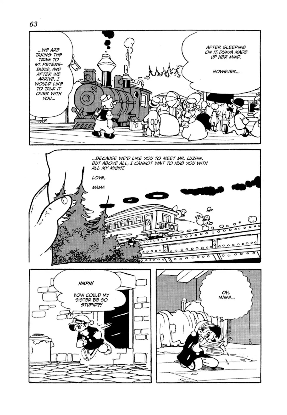 Crime and Punishment (Tezuka Osamu) Chapter 1 page 63 - Chapter 1: Crime and Punishment