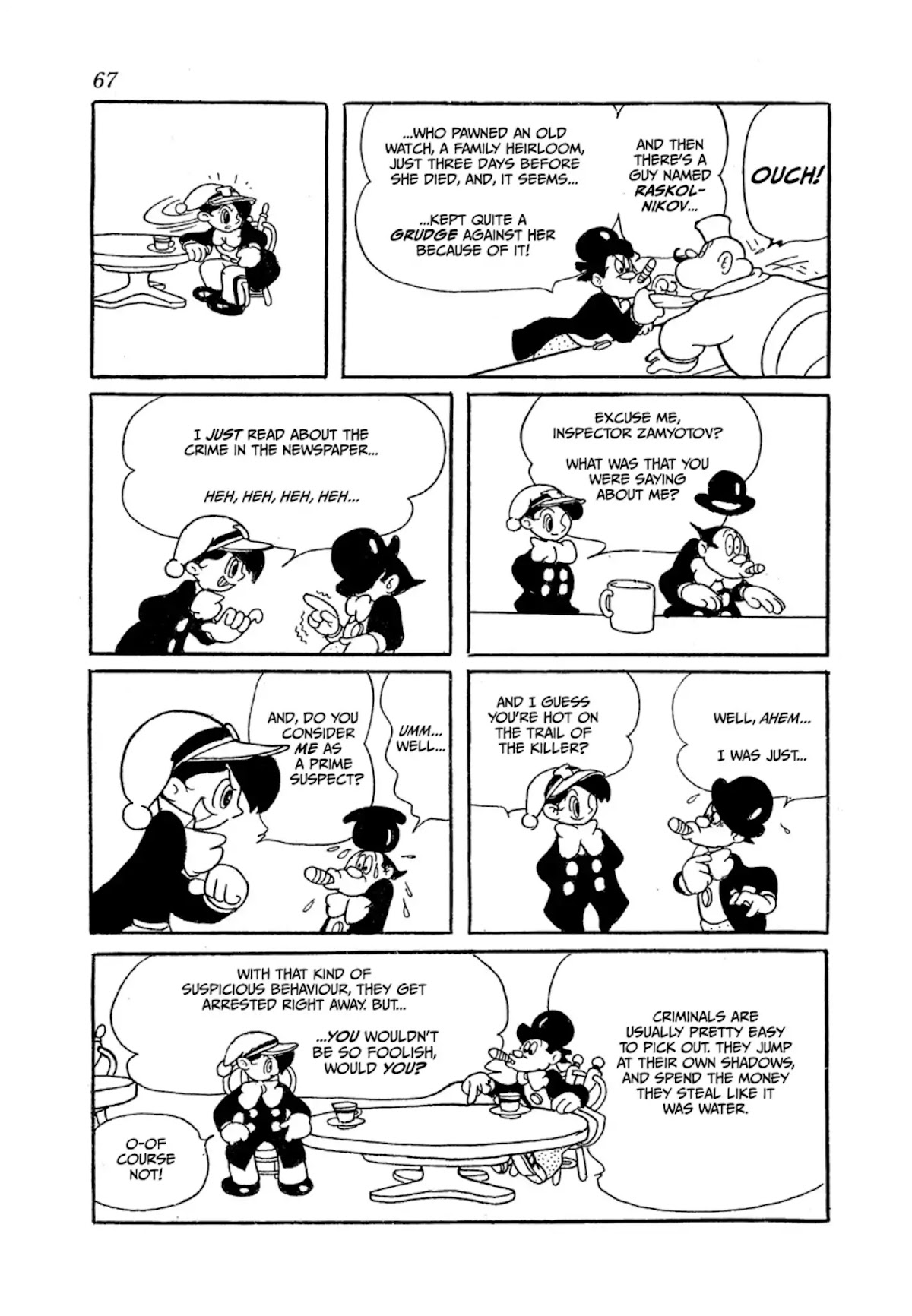 Crime and Punishment (Tezuka Osamu) Chapter 1 page 67 - Chapter 1: Crime and Punishment