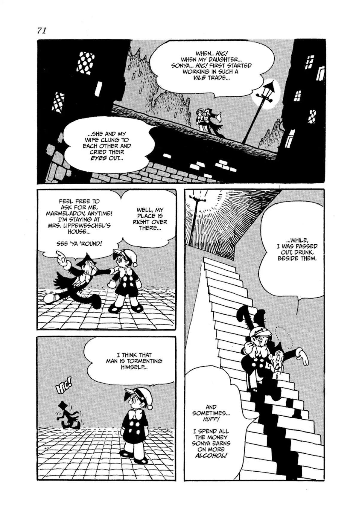 Crime and Punishment (Tezuka Osamu) Chapter 1 page 71 - Chapter 1: Crime and Punishment