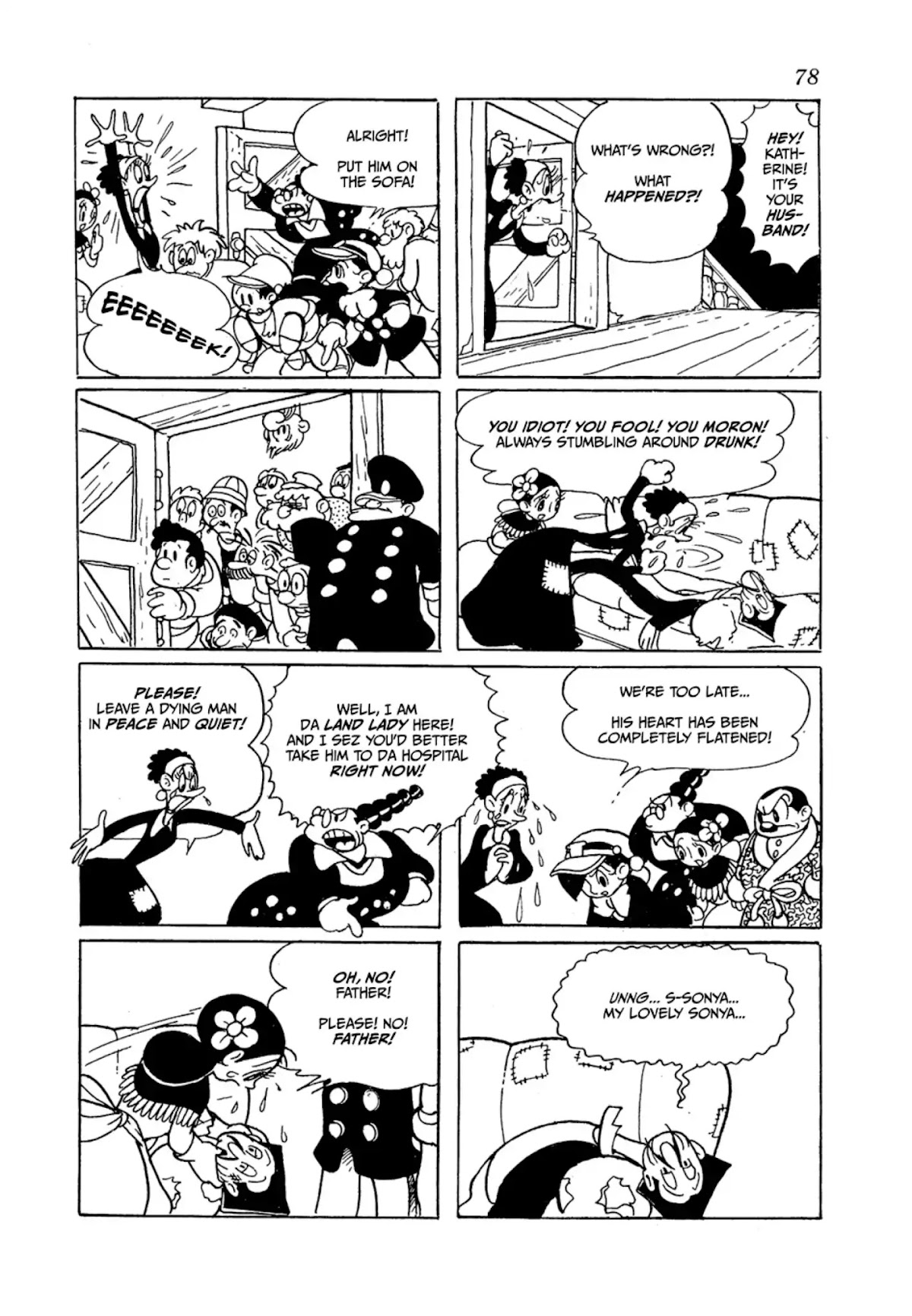 Crime and Punishment (Tezuka Osamu) Chapter 1 page 78 - Chapter 1: Crime and Punishment