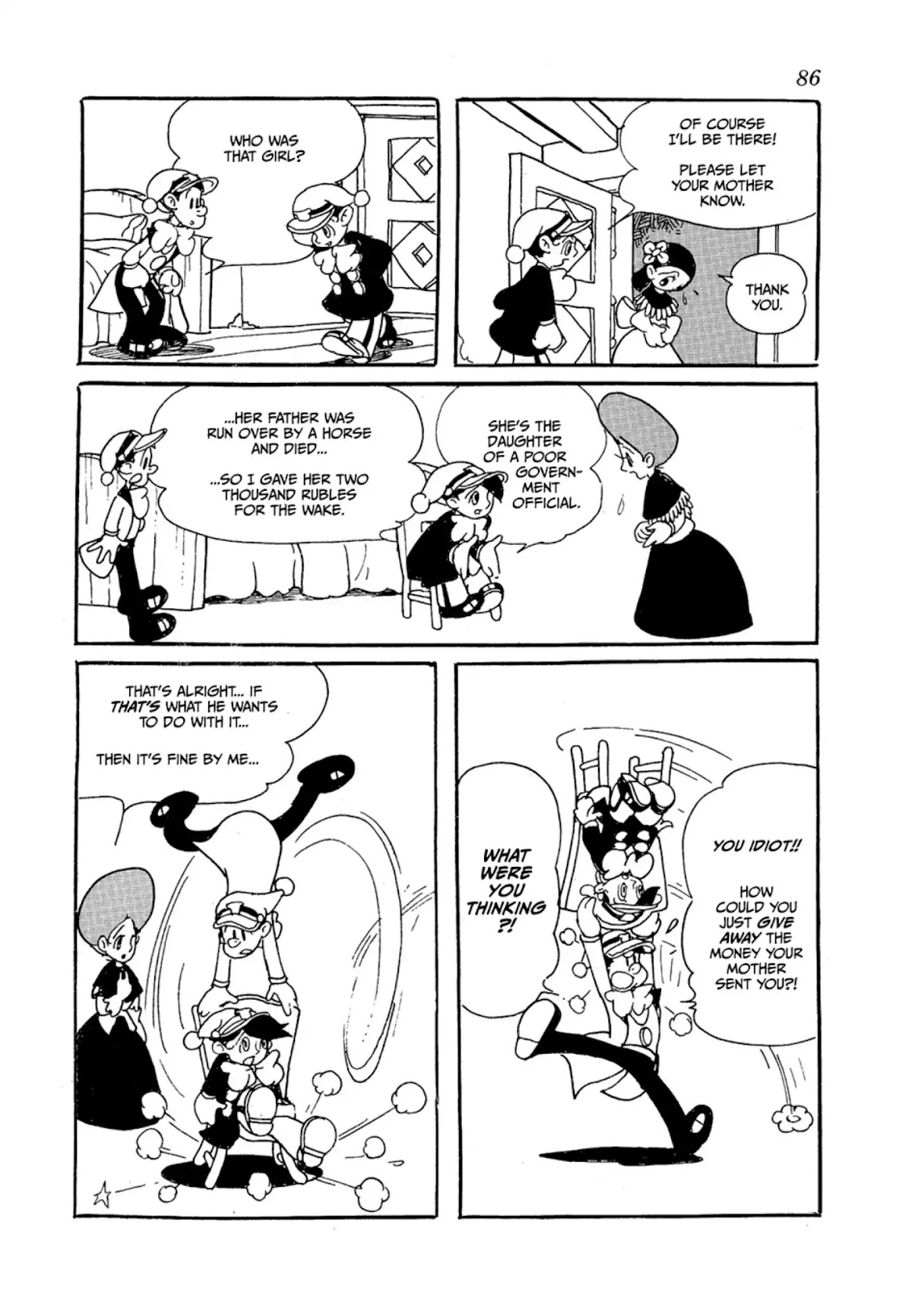 Crime and Punishment (Tezuka Osamu) Chapter 1 page 86 - Chapter 1: Crime and Punishment