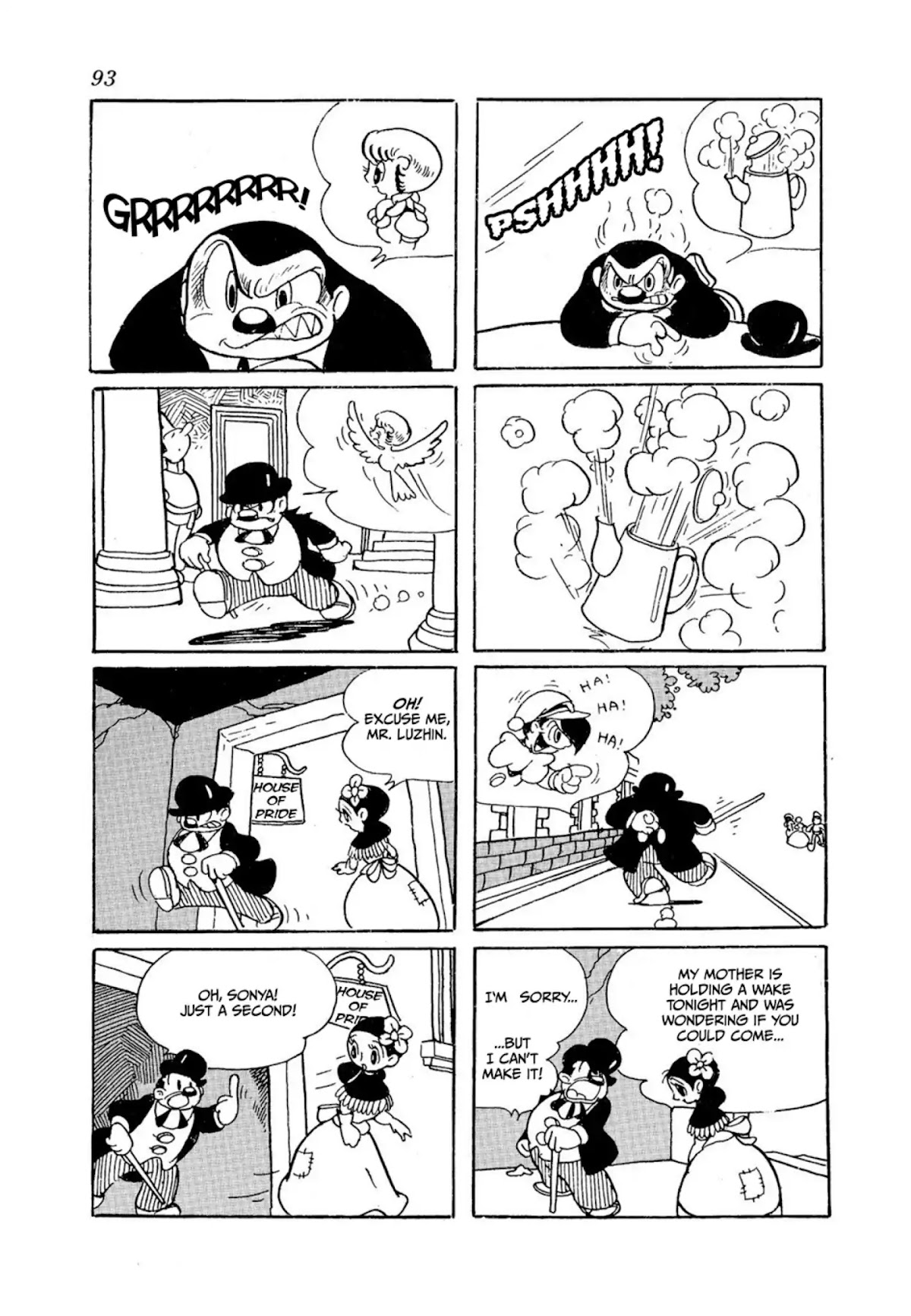 Crime and Punishment (Tezuka Osamu) Chapter 1 page 93 - Chapter 1: Crime and Punishment