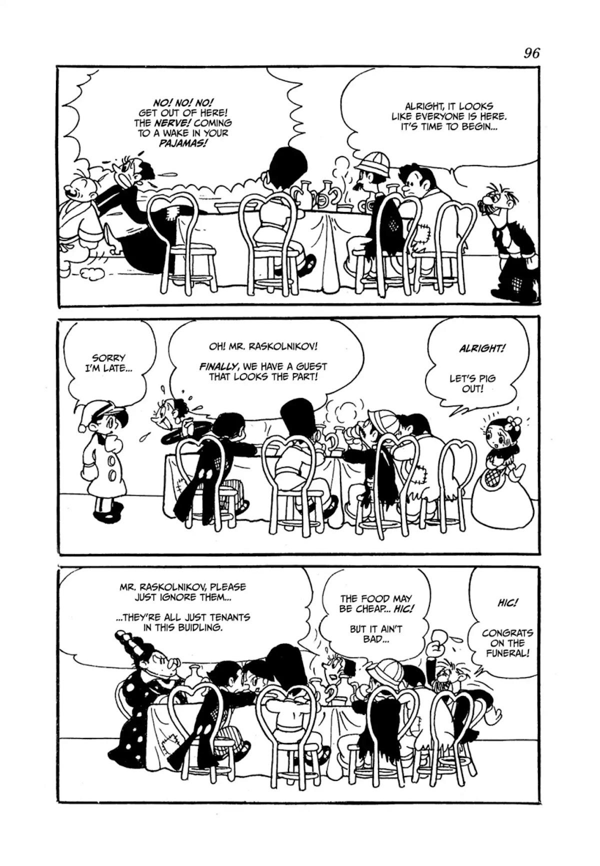 Crime and Punishment (Tezuka Osamu) Chapter 1 page 96 - Chapter 1: Crime and Punishment