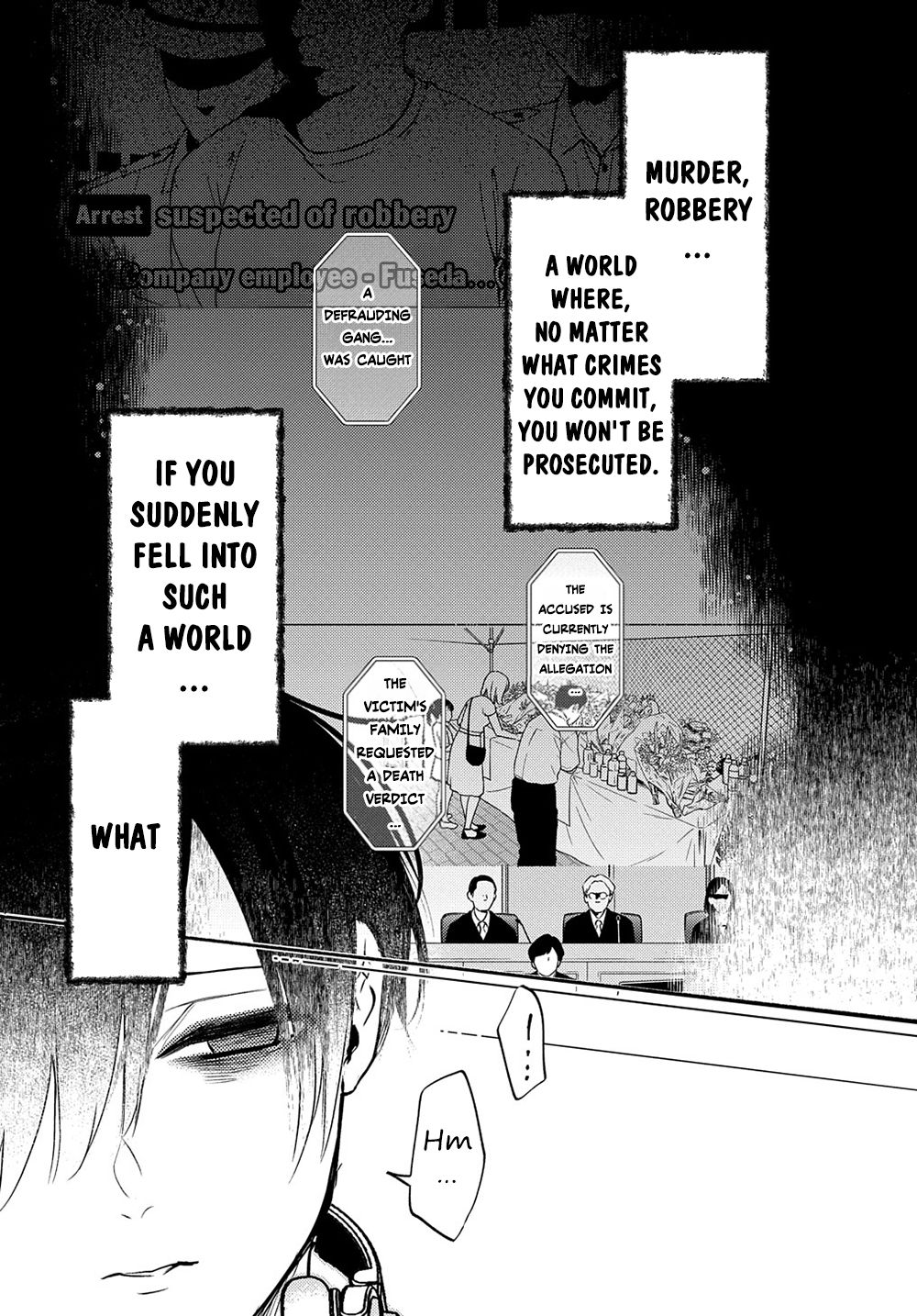 Crime Game - A World Without Laws Chapter 1 page 4 - Chapter 1: Imprisonment Game