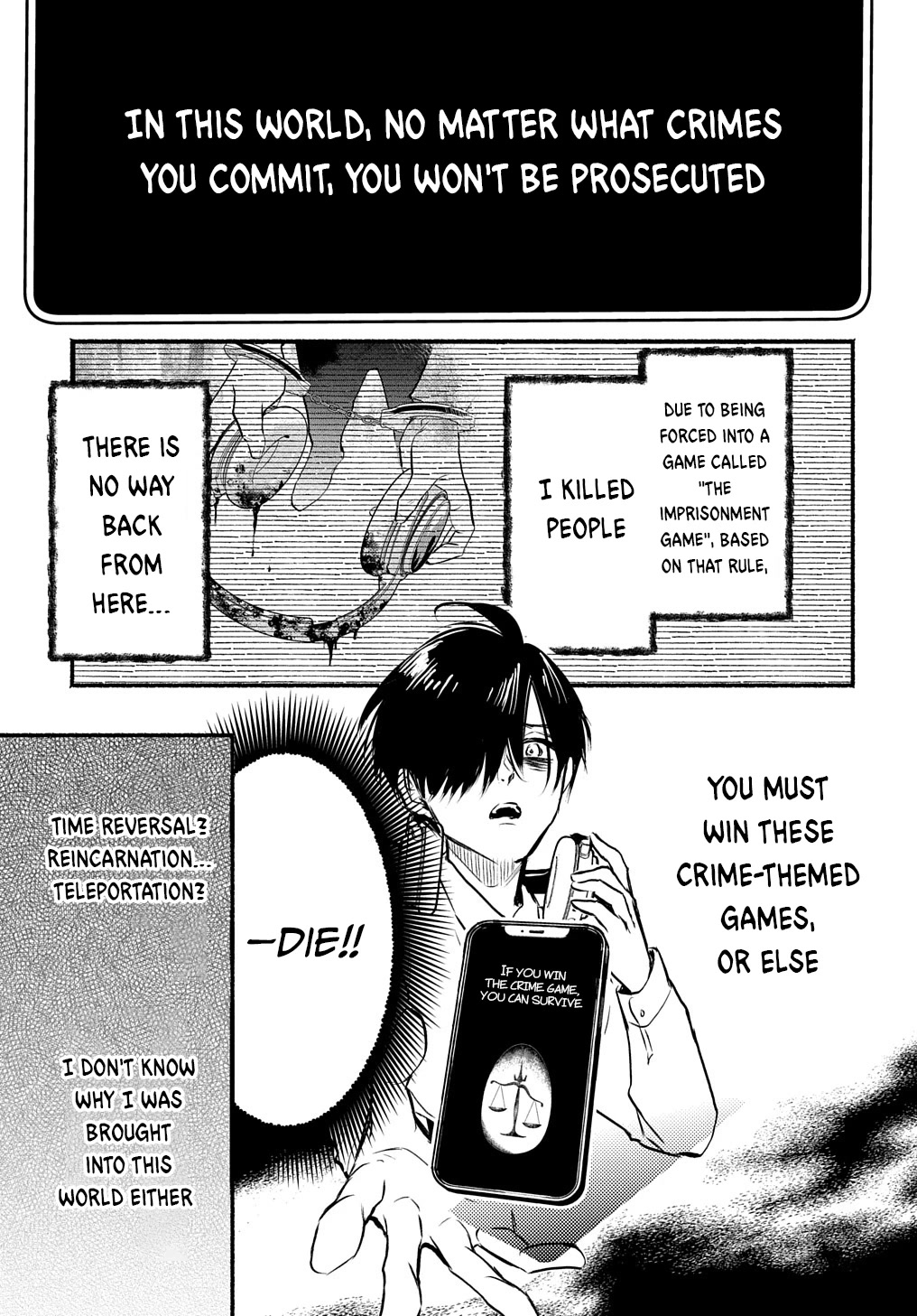 Crime Game - A World Without Laws Chapter 2 page 4 - Chapter 2: Heroine