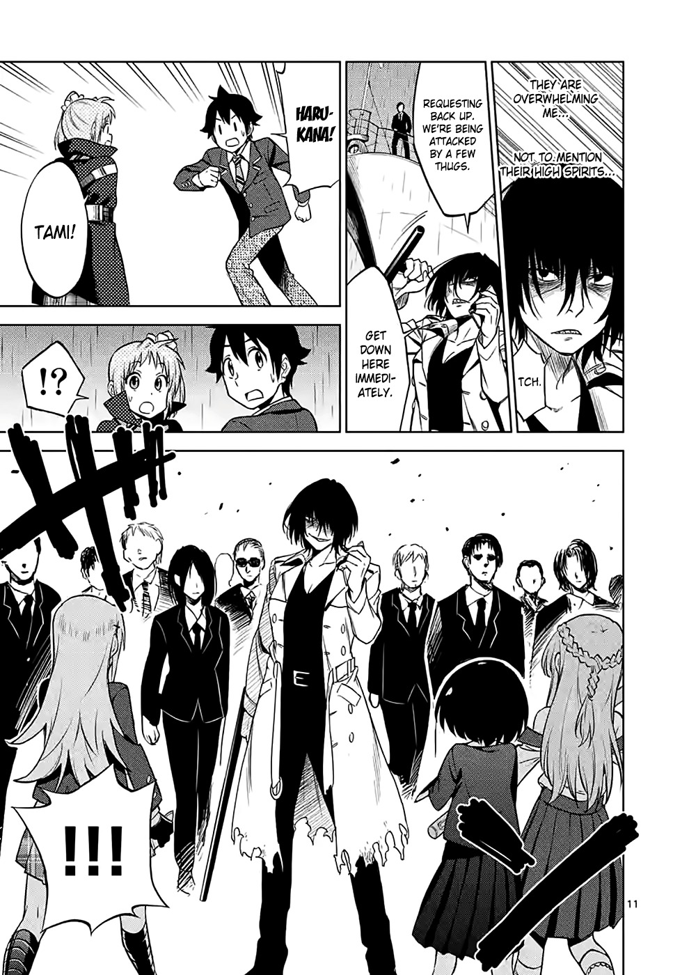 Criminale! Chapter 33 page 11 - Chapter 33: Commendable Villains