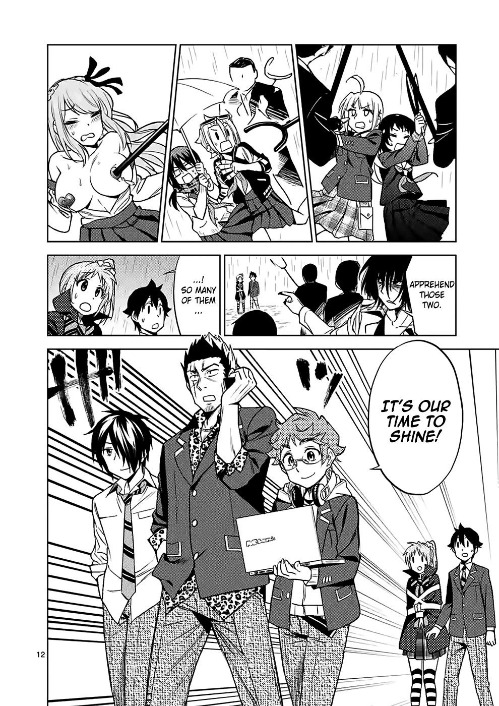 Criminale! Chapter 33 page 12 - Chapter 33: Commendable Villains