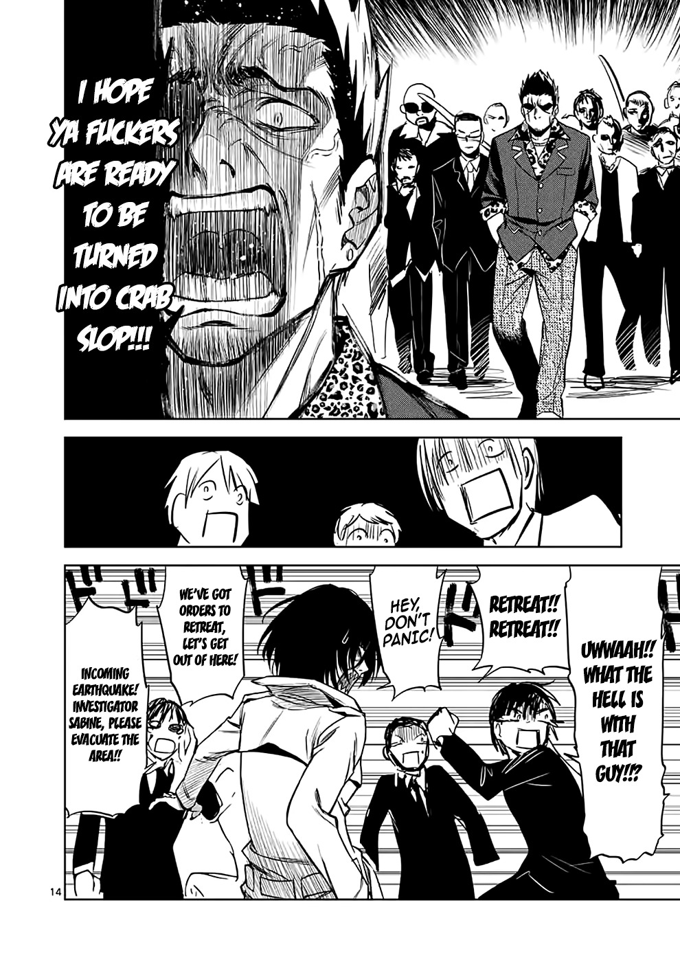 Criminale! Chapter 33 page 14 - Chapter 33: Commendable Villains