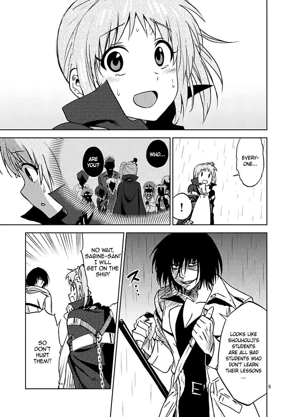 Criminale! Chapter 33 page 5 - Chapter 33: Commendable Villains