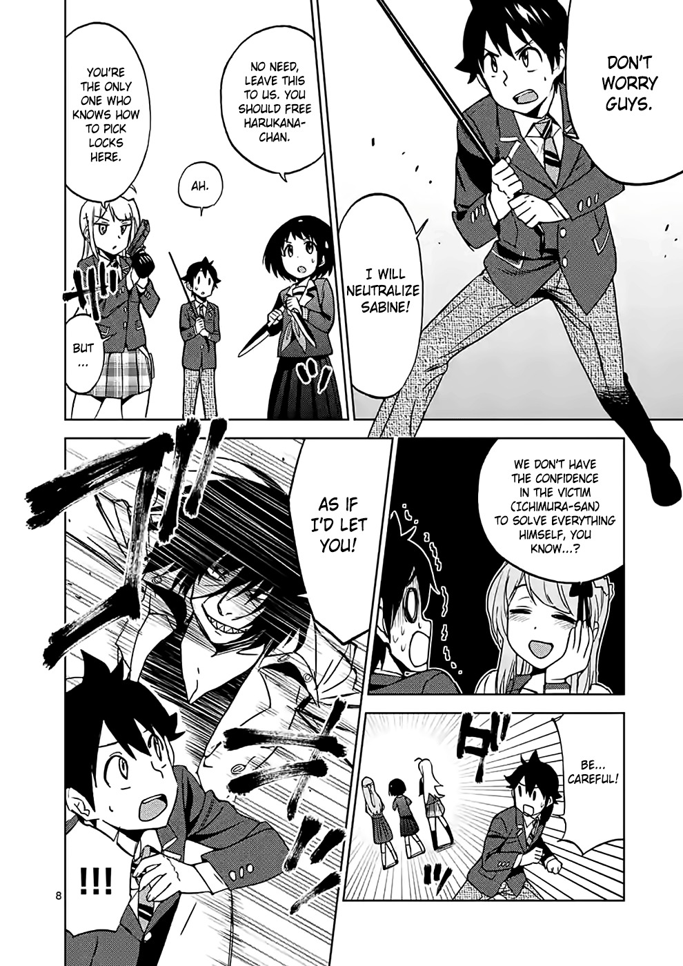 Criminale! Chapter 33 page 8 - Chapter 33: Commendable Villains