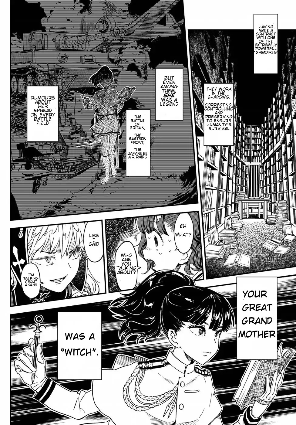 Crimson Grimoire Chapter 1 page 21 - Chapter 1: Beautiful Stranger