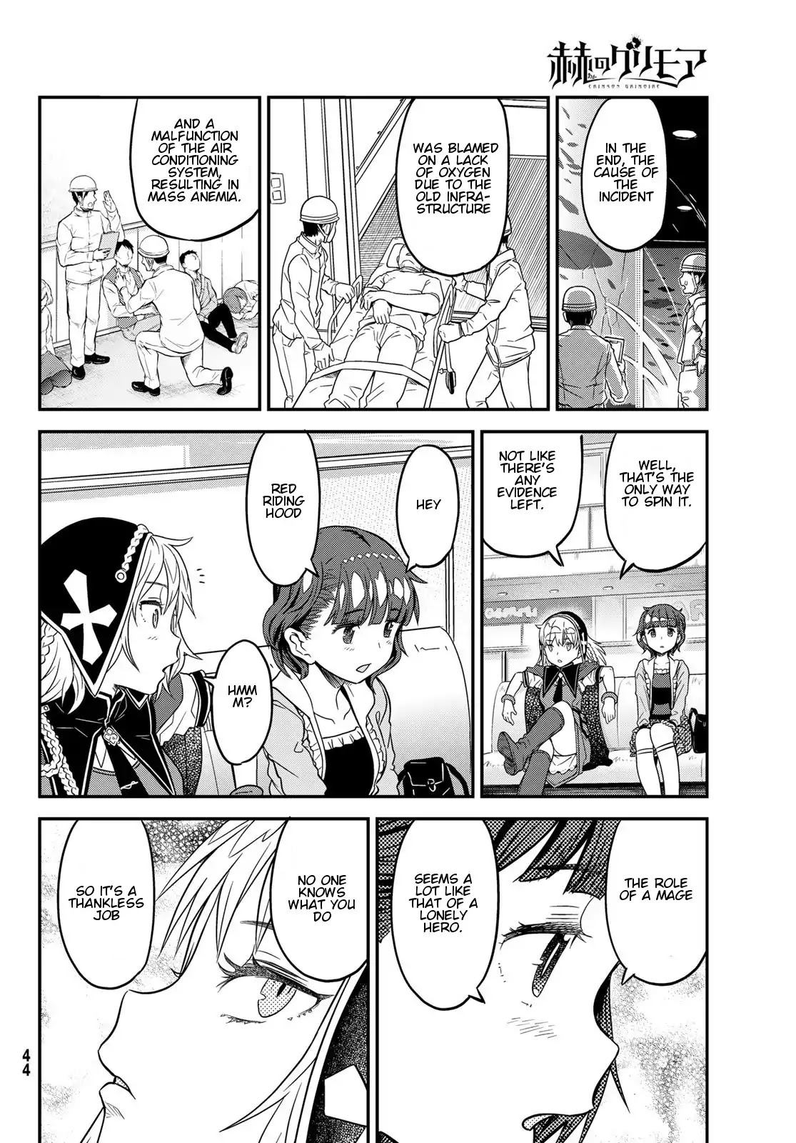 Crimson Grimoire Chapter 2 page 34 - Chapter 2: I Need A HERO!!