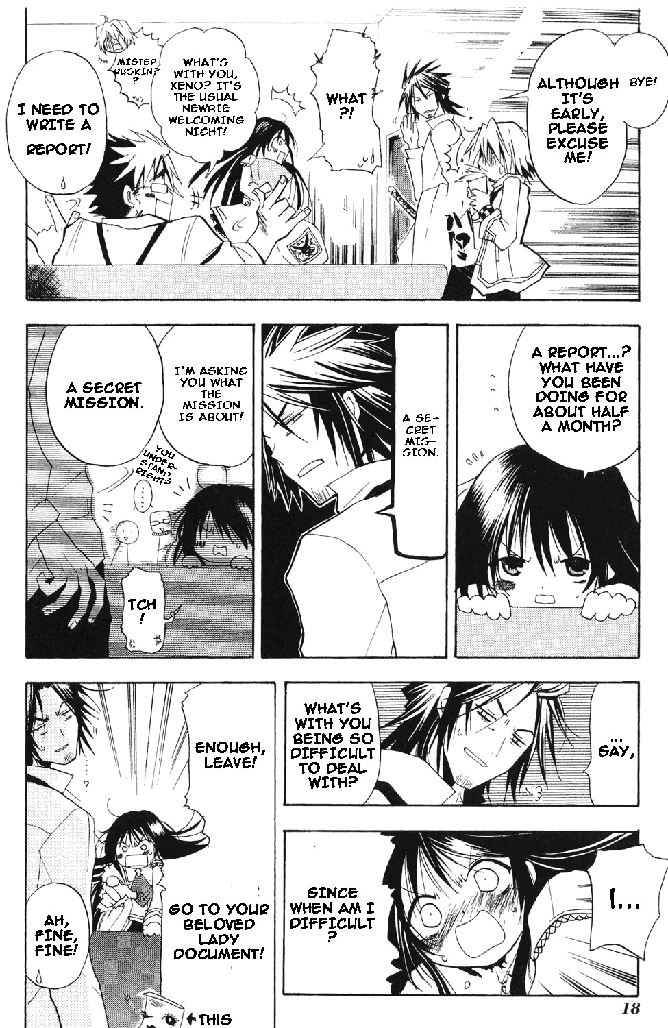 Crimson Shell Chapter 1.2 page 19 - Chapter 1 v2 : Sprout I: Prologue of prologue.