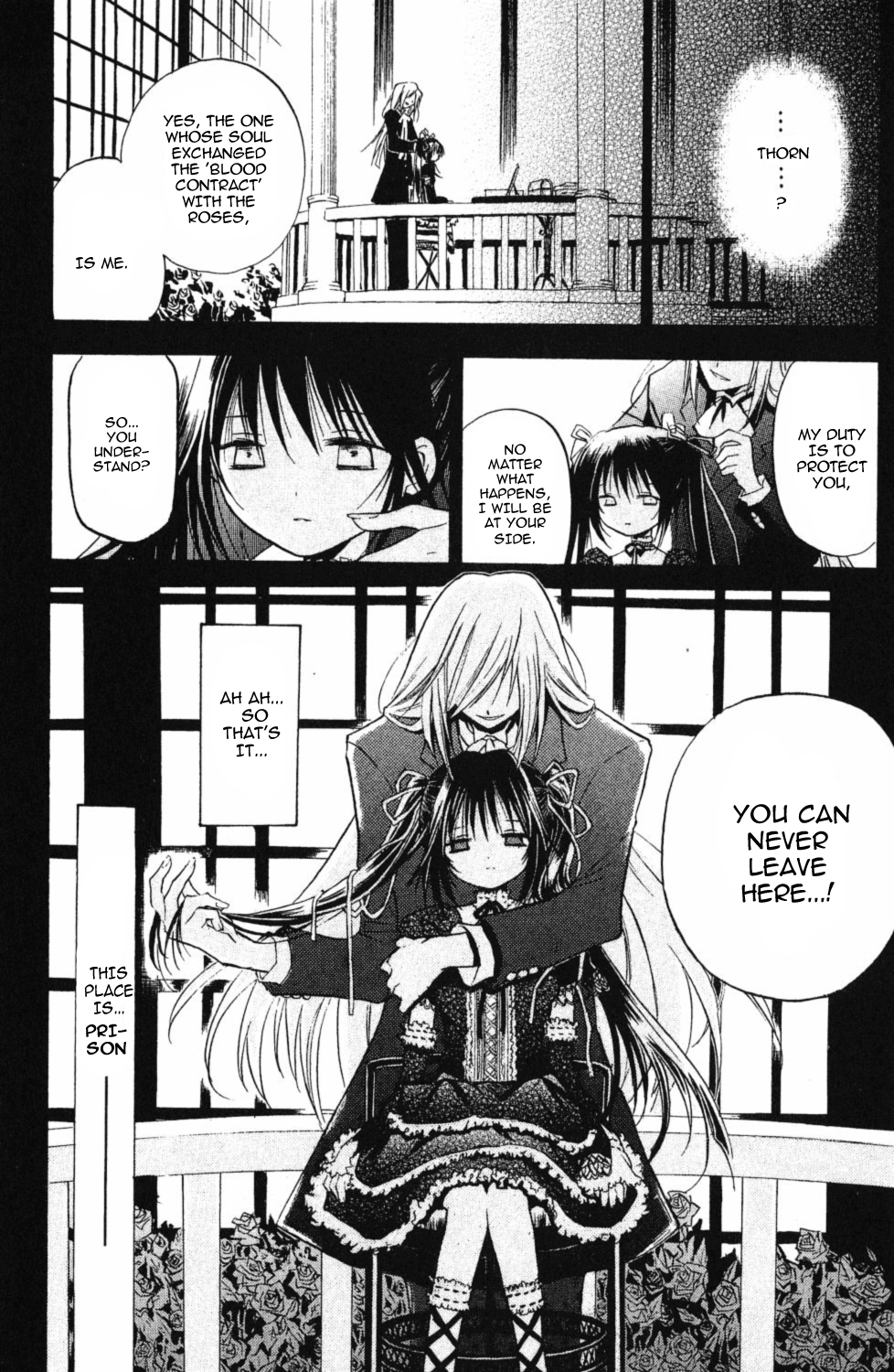 Crimson Shell Chapter 2.2 page 5 - Chapter 2 v2 : Sprout II: Whisper of Thorn.